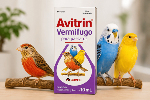 Avitrin Vermífugo para Pássaros – 10 mL
