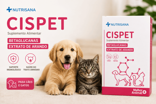 Cispet Nutrisana – Suplemento Alimentar para Cães e Gatos