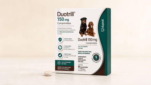 Duotrill 150 mg – Antimicrobiano para cães