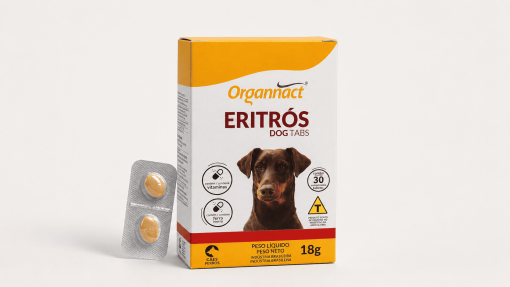 Eritrós Dog Tabs Organnact – 30 tabletes 18 g