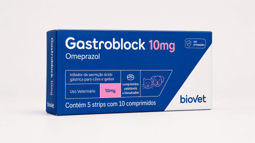 Gastroblock 10 mg – Proteção para o estômago do seu pet