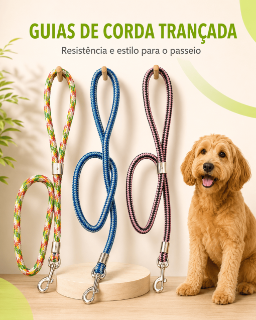 Guia de corda trançada