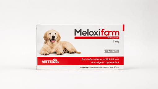 Meloxifarm 1 mg – Anti-inflamatório e analgésico para cães 10 comprimidos