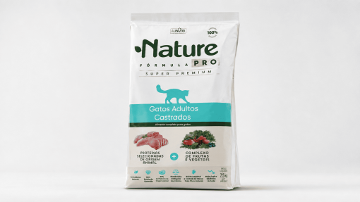Nature Fórmula PRO Gatos Adultos Castrados – 7,5 kg