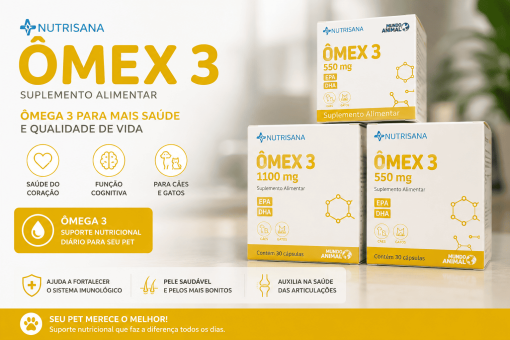 Ômex 3 Nutrisana – Suplemento Alimentar com Ômega 3