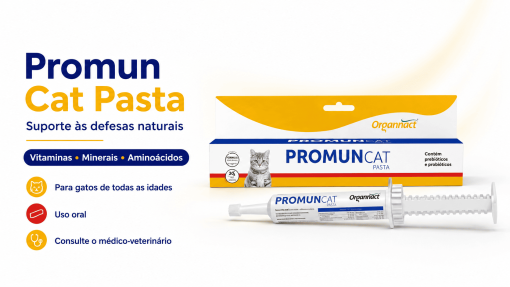 Promun Cat Pasta Organnact para Gatos – 27 mL