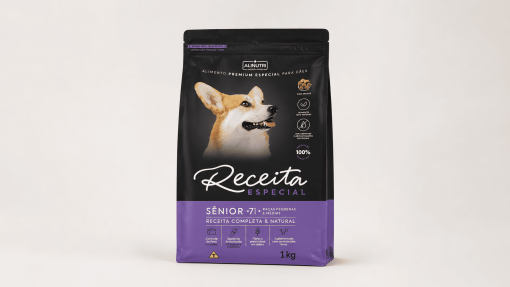 Receita Especial Sênior +7 – Cães de raças pequenas e médias 1 kg