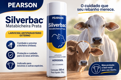 Silverbac Matabicheira Prata Pearson – Aerosol 500 mL