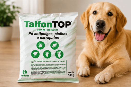 Talfon Top – Pó Antipulgas, Piolhos e Carrapatos